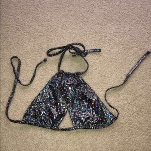 iHeartRaves Key Hole Top